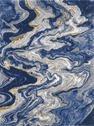 Regency-958 Area Rugs Rectangle Blue-Thunder 5-X-7 Regency-958 Area Rugs Rectangle Blue-Thunder 5-X-7