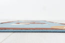 Moderno 7 Area Rugs Light Blue 8-X-10 Load image into Gallery viewer, Moderno 7 Area Rugs Light Blue 8-X-10