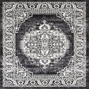 Ibiza-180 Area Rugs Black Rectangle 5-X-7 Load image into Gallery viewer, Ibiza-180 Area Rugs Black Rectangle 5-X-7