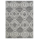 Linq 822 Area Rugs Ivory Dark Grey Rectangle 5-X-7 Load image into Gallery viewer, Linq 822 Area Rugs Ivory Dark Grey Rectangle 5-X-7