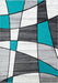 Turquoise / 5-X-7 / Rectangle