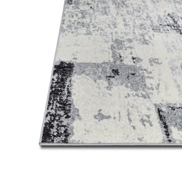 Sofia-477 Area Rugs Runner Black 8-X-11 Sofia-477 Area Rugs Runner Black 8-X-11