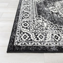 Ibiza-180 Area Rugs Black Rectangle 5-X-7 Load image into Gallery viewer, Ibiza-180 Area Rugs Black Rectangle 5-X-7
