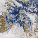 Regency-950 Area Rugs Rectangle Blue-Thunder 5-X-7 Load image into Gallery viewer, Regency-950 Area Rugs Rectangle Blue-Thunder 5-X-7