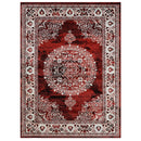 Sofia-476 Area Rugs Rectangle Scarlett Red 5-X-7 Load image into Gallery viewer, Sofia-476 Area Rugs Rectangle Scarlett Red 5-X-7