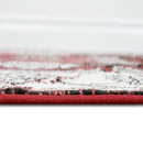 Sofia-482 Area Rugs Rectangle Scarlett Red 5-X-7 Load image into Gallery viewer, Sofia-482 Area Rugs Rectangle Scarlett Red 5-X-7