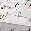 32 inch Double Bowl Undermount Kitchen Sink - 60/40 Load image into Gallery viewer, 32 inch Double Bowl Undermount Kitchen Sink - 60/40