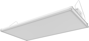 2FT Linear LED High Bay Light 60W/80W/105W Wattage Adjustable, 4000k/5000K/6500K CCT Changeable, Dip Switch, 0-10V Dim, 120-277V Input Voltage, ETL, DLC 5.1 Listed