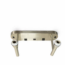 Load image into Gallery viewer, 24"W x 16"H Double Wall Lamp with White Linen Shades – Plated Brushed Nickel Finish - 2 Pack - LEDMyPlace