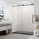 Load image into Gallery viewer, Ivanees 60&quot;W x 32&quot;D x 84&quot;H - Carrara White Matte Shower Wall System (5-Piece)