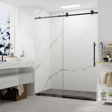 Load image into Gallery viewer, Ivanees 60&quot;W x 32&quot;D x 84&quot;H - Carrara White Polished Shower Wall System (5-Piece)