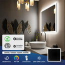 Load image into Gallery viewer, 36 in. x 36 in. LED Lighted Bathroom Vanity Mirror, Anti - Fog, Touch Button, Adjustable Color Temperature &amp; Remembrance, Wall Mounted Makeup Mirror, CRI 90+, Window Style - LEDMyPlace