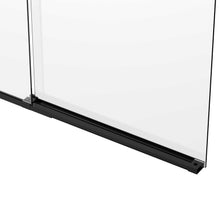 Load image into Gallery viewer, Ivanees Single Sliding Frameless Shower Door 8mm Clear Tempered Glass - Barn Door Style