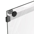 Load image into Gallery viewer, Ivanees Adjustable Semi-Frameless Dual Sliding Glass Bathtub Door with Clear Tempered Glass
