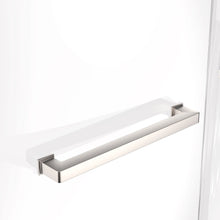 Load image into Gallery viewer, Ivanees Adjustable Semi-Frameless Dual Sliding Glass Bathtub Door with Clear Tempered Glass