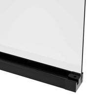 Load image into Gallery viewer, Ivanees Adjustable Semi-Frameless Dual Sliding Glass Bathtub Door with Clear Tempered Glass