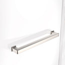 Load image into Gallery viewer, Ivanees Adjustable Semi-Frameless Dual Sliding Glass Bathtub Door with Clear Tempered Glass