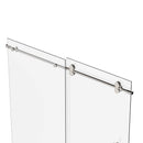 Load image into Gallery viewer, Ivanees Single Sliding Frameless Shower Door 8mm Clear Tempered Glass - Barn Door Style
