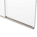 Load image into Gallery viewer, Ivanees Single Sliding Frameless Shower Door 8mm Clear Tempered Glass - Barn Door Style