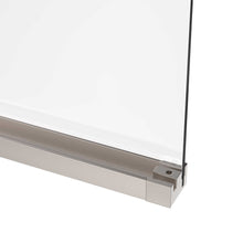 Load image into Gallery viewer, Ivanees Adjustable Semi-Frameless Dual Sliding Glass Bathtub Door with Clear Tempered Glass