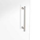 Load image into Gallery viewer, Ivanees Single Sliding Frameless Shower Door 8mm Clear Tempered Glass - Barn Door Style