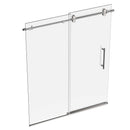 Load image into Gallery viewer, Ivanees Single Sliding Frameless Shower Door 8mm Clear Tempered Glass - Barn Door Style