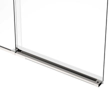 Load image into Gallery viewer, Ivanees Single Sliding Frameless Shower Door 8mm Clear Tempered Glass - Barn Door Style