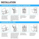 Load image into Gallery viewer, 1-pack-led-wall-pack-with-photocell-and-cap-26w-5700k