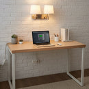 Load image into Gallery viewer, 24"W x 16"H Double Wall Lamp with White Linen Shades – Plated Brushed Nickel Finish - 2 Pack