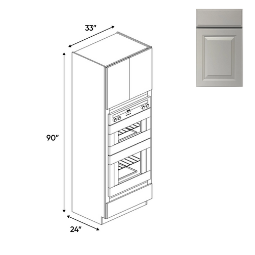 RTA - Avalon Ashen - Double Oven Cabinets - 33