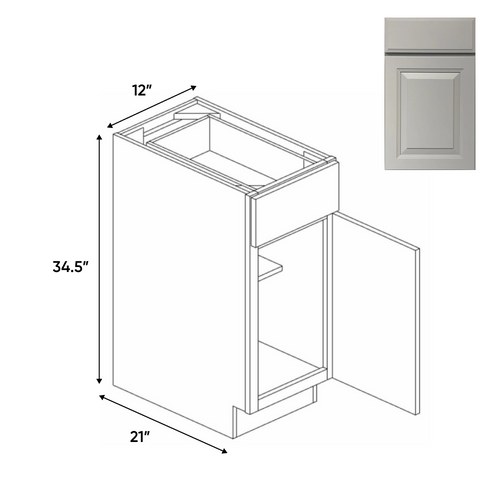 RTA - Avalon Ashen - Vanity Base Cabinets - 12
