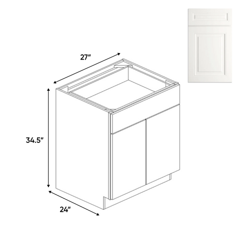 RTA - Atlas Blanco - Double Door Cabinets - 27