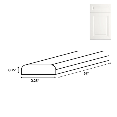 RTA - Atlas Blanco - Batten Molding - 96