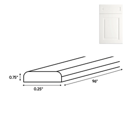 RTA - Atlas Blanco - Batten Molding - 96