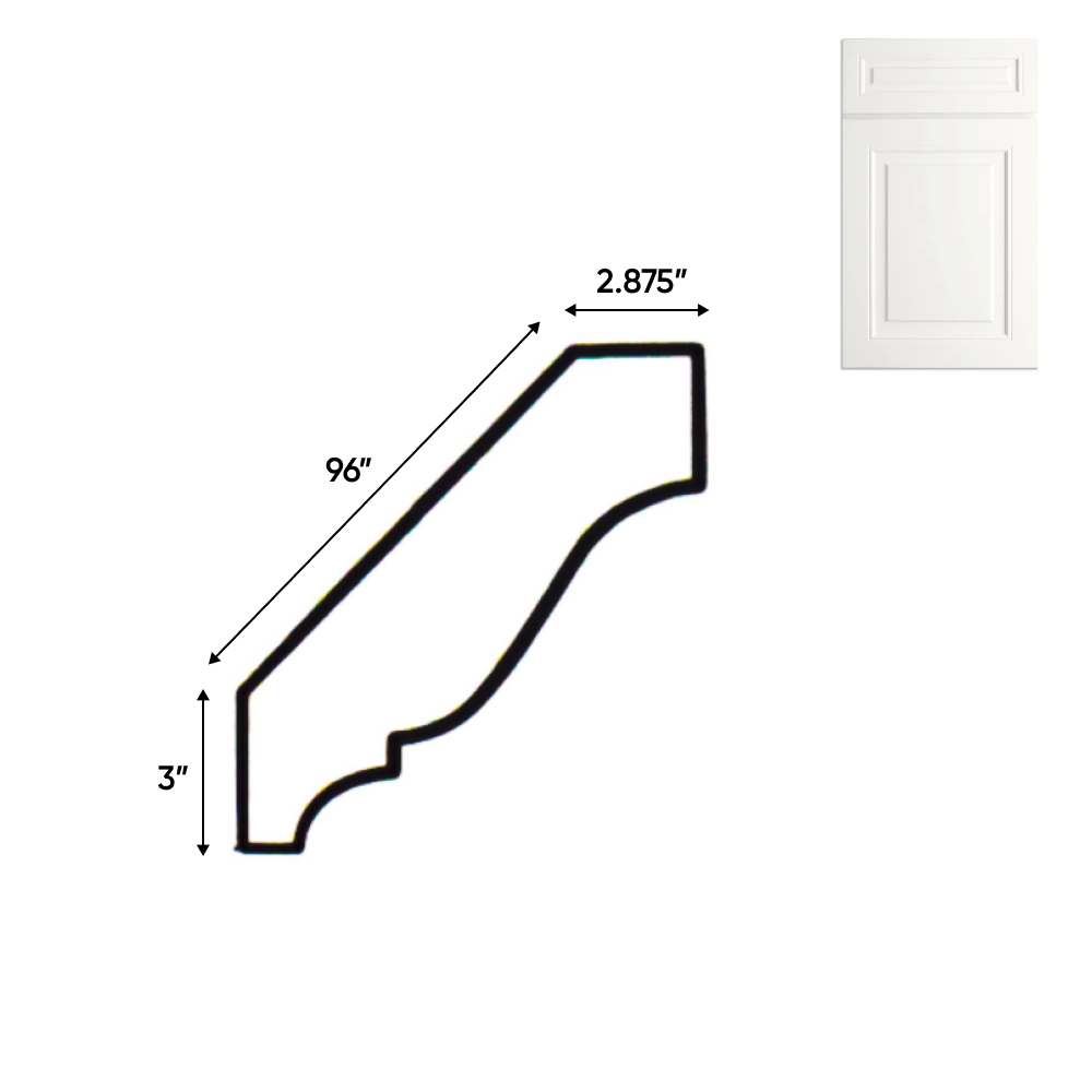 RTA - Atlas Blanco - Crown Moldings - 96