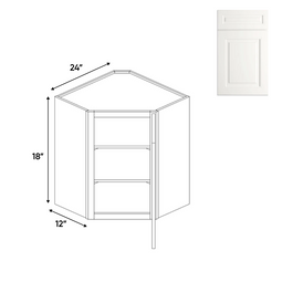 RTA - Atlas Blanco - Diagonal Corner Wall Cabinets - 24