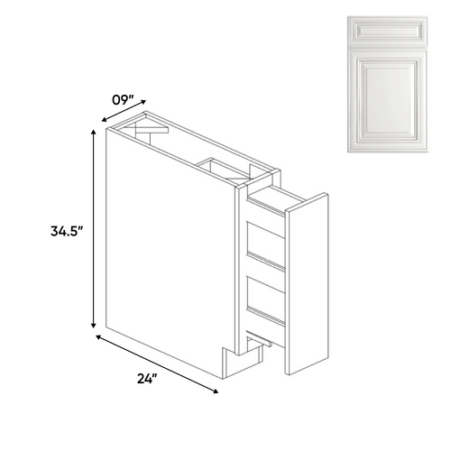 RTA - Spice Pullout Cabinets - 9