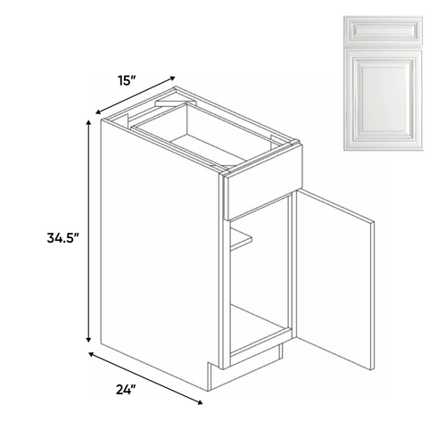 RTA - Single Door Cabinets - 15