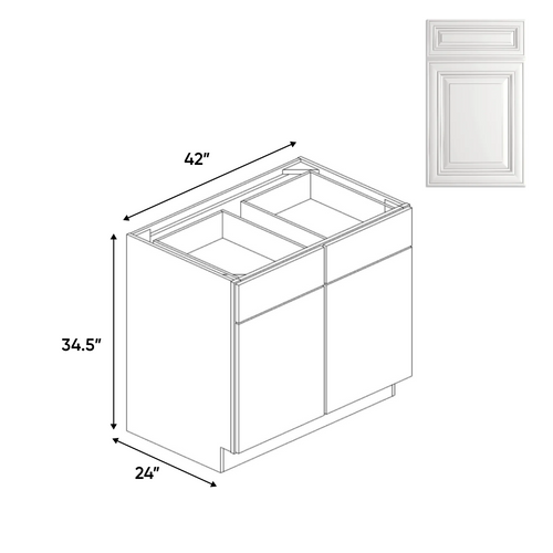 RTA Kitchen - 2 Door Cabinets - 42