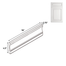 Load image into Gallery viewer, RTA - Arlington Oatmeal - Base Molding - 96&quot;W x 4.5&quot;H x 0.75&quot;D