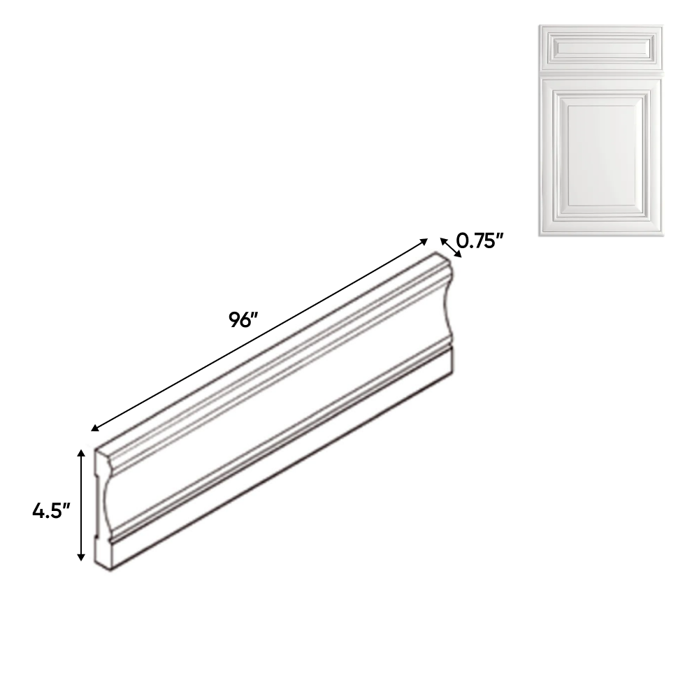 RTA - Arlington Oatmeal - Base Molding - 96