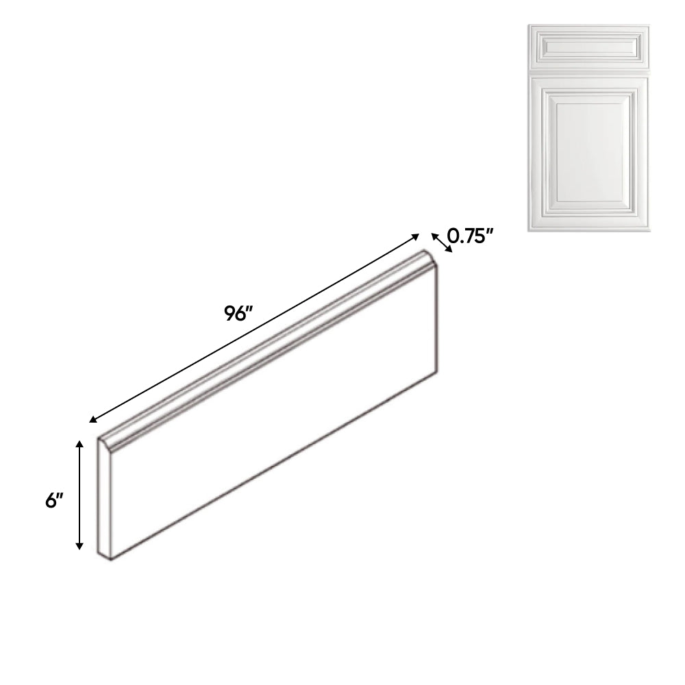 RTA - Arlington Oatmeal - Ogee Base Molding - 96