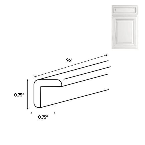 RTA - Arlington Oatmeal - Outside Corner Molding - 96