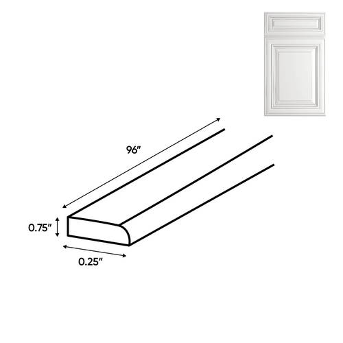 RTA - Arlington Oatmeal - Scribe Molding - 96