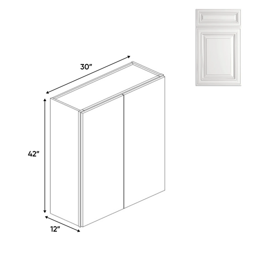 RTA Double Door - Wall Cabinets - 42