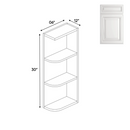 Load image into Gallery viewer, RTA - Wall Open Shelf Cabinets - 30&quot;H x 6&quot;W x 24&quot;D - AO