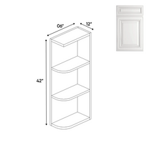 Load image into Gallery viewer, RTA - Wall Open Shelf Cabinets - 42&quot;H x 6&quot;W x 24&quot;D - AO