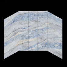 Load image into Gallery viewer, 60&quot; x 76&quot; Frameless Shower Door - Acrylic Shower Pan with Drain - Shower Kit with 5pc Shower Wall System