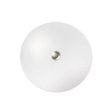 Load image into Gallery viewer, 16″Dia x 3.625″H LED Ceiling Light with Frosted White Acrylic Shade – Brushed Nickel Finish