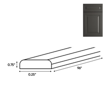 Load image into Gallery viewer, RTA - Belmont Grey - Batten Molding - 96&quot;W x 0.75&quot;H x 0.25&quot;D